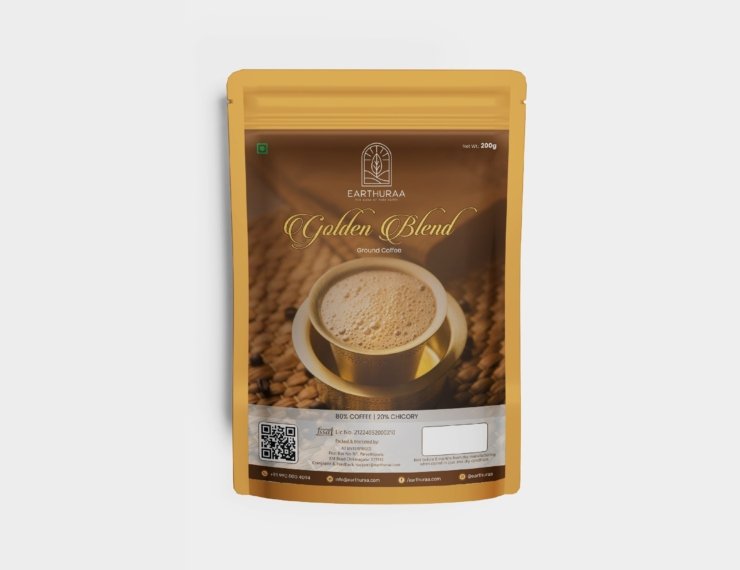 Golden Blend Ground Coffee 80:20 – 200g